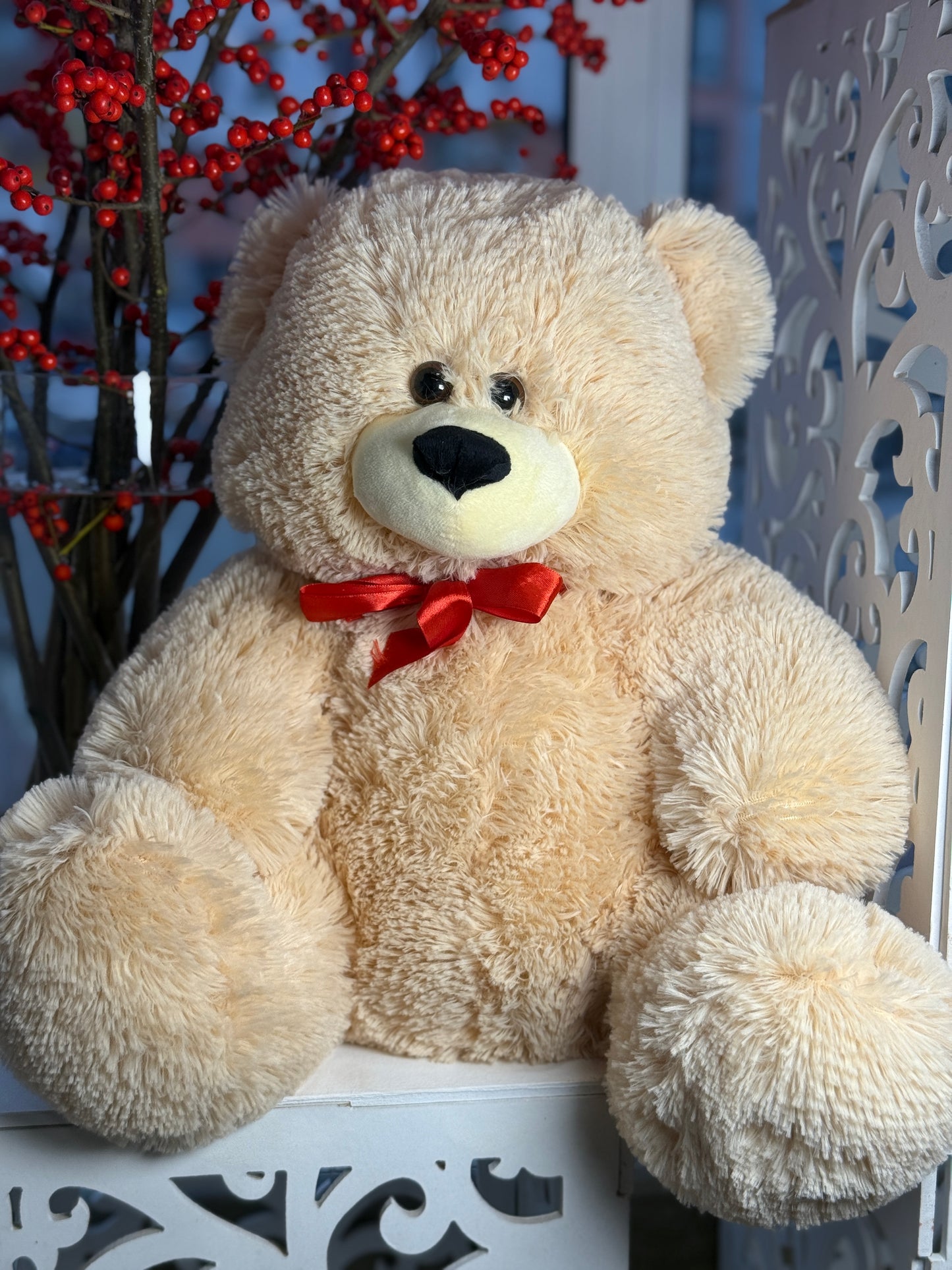 Cuddly Beige Teddy Bear