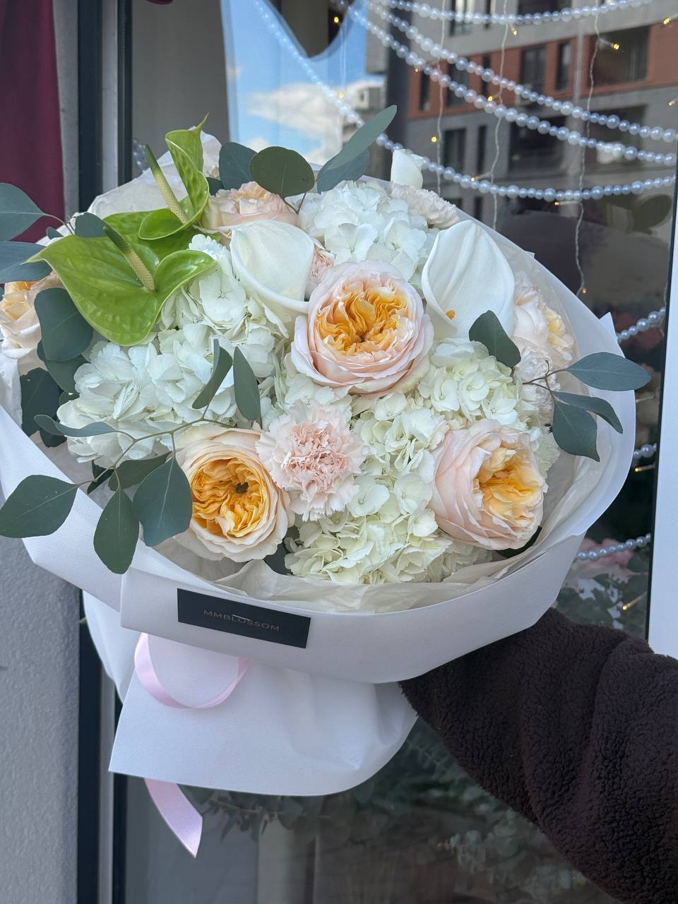 Peach Whisper Elegance