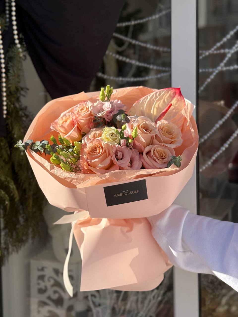 Peach Blush Romance Bouquet