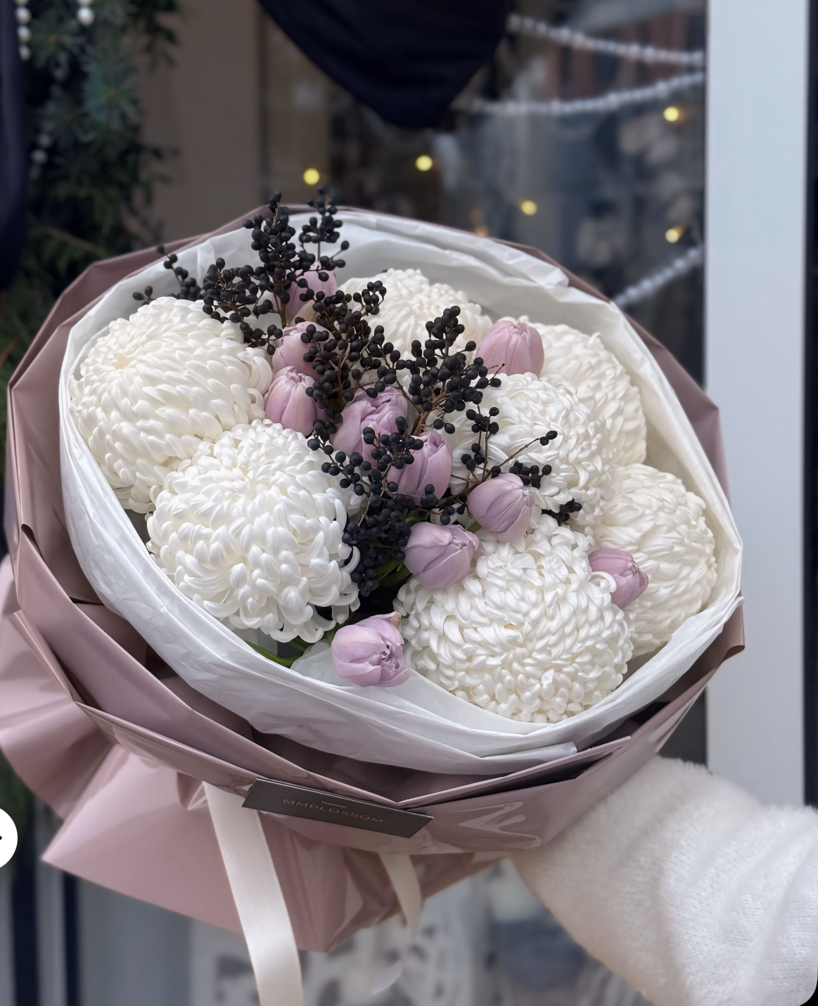 Winter Blush Elegance Bouquet