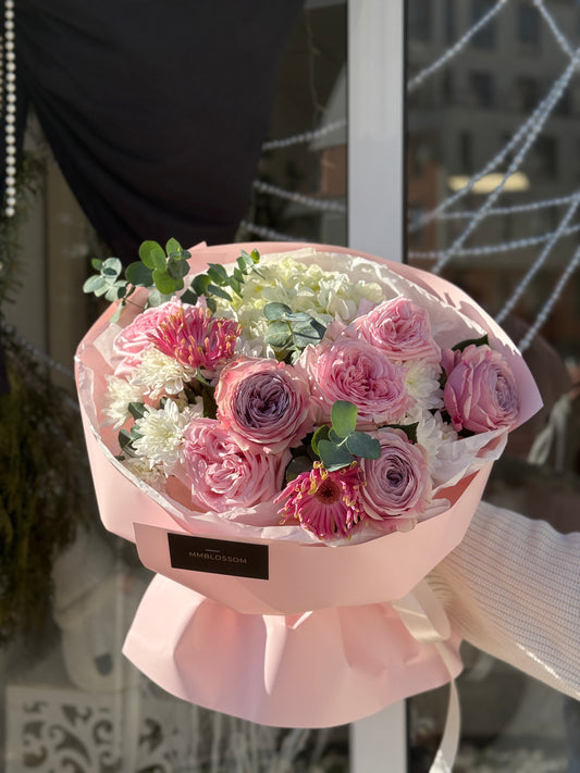 Soft Blush Garden Bouquet