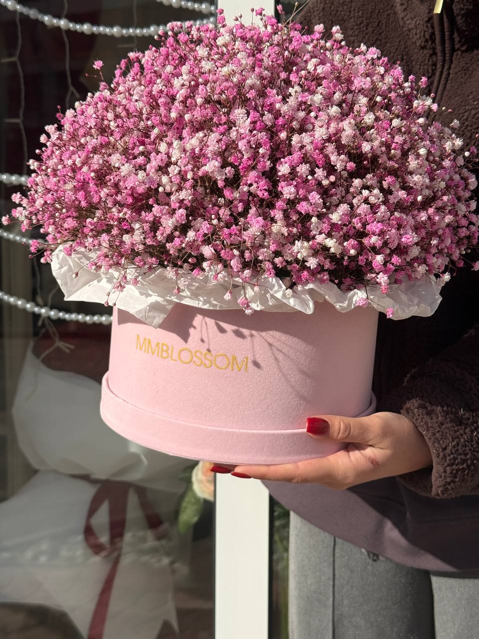 Pink Baby’s Breath Bloom Box